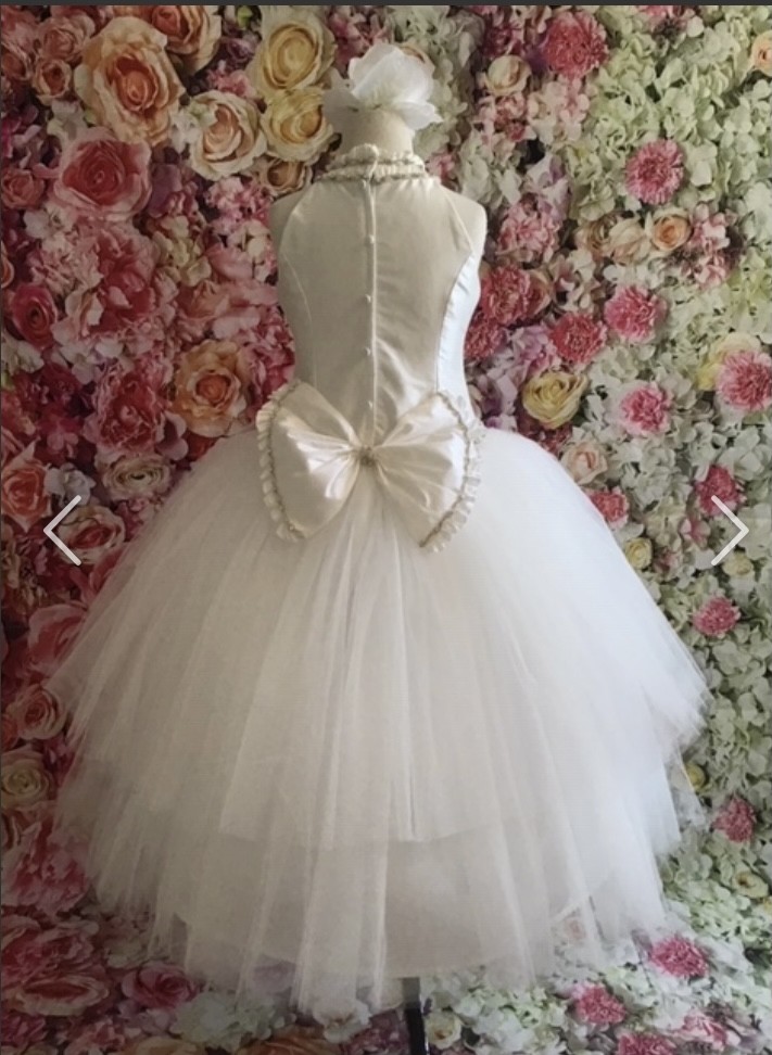 Christie Helene couture  Tiffany back