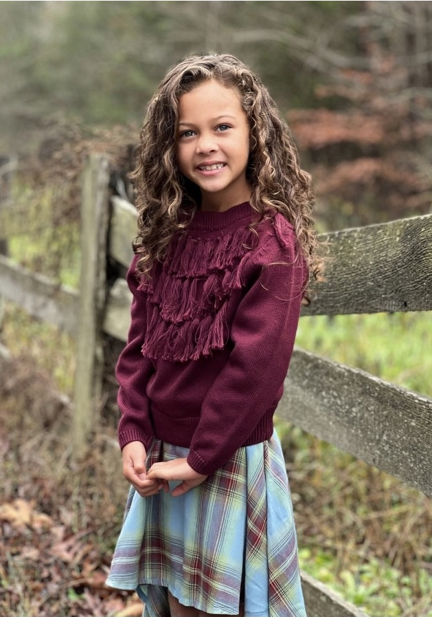  Mustard Pie Mia tunic with Leila dot legging