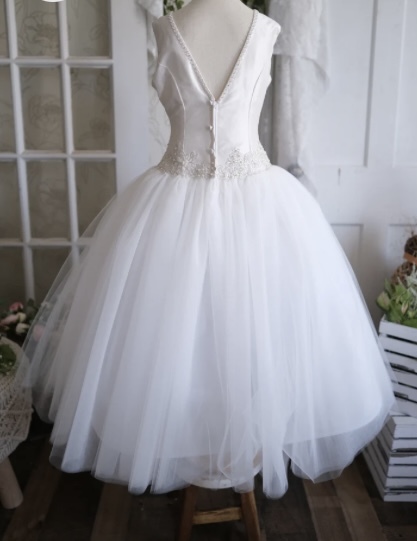 Christie Helene couture back of Louisa
