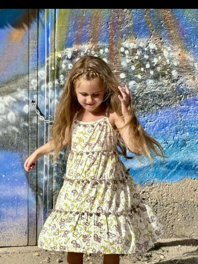 Hannah Banana sweater knit layered dress