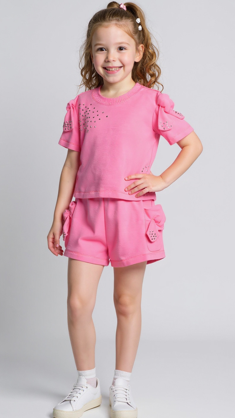 Hannah Banana embroidered mixed media dress