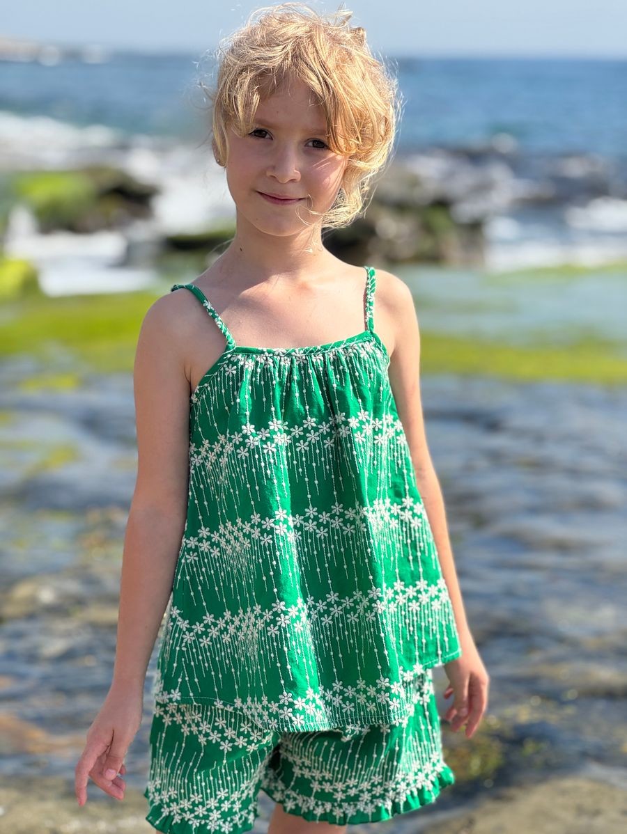  Mustard Pie Mia tunic with Leila dot legging